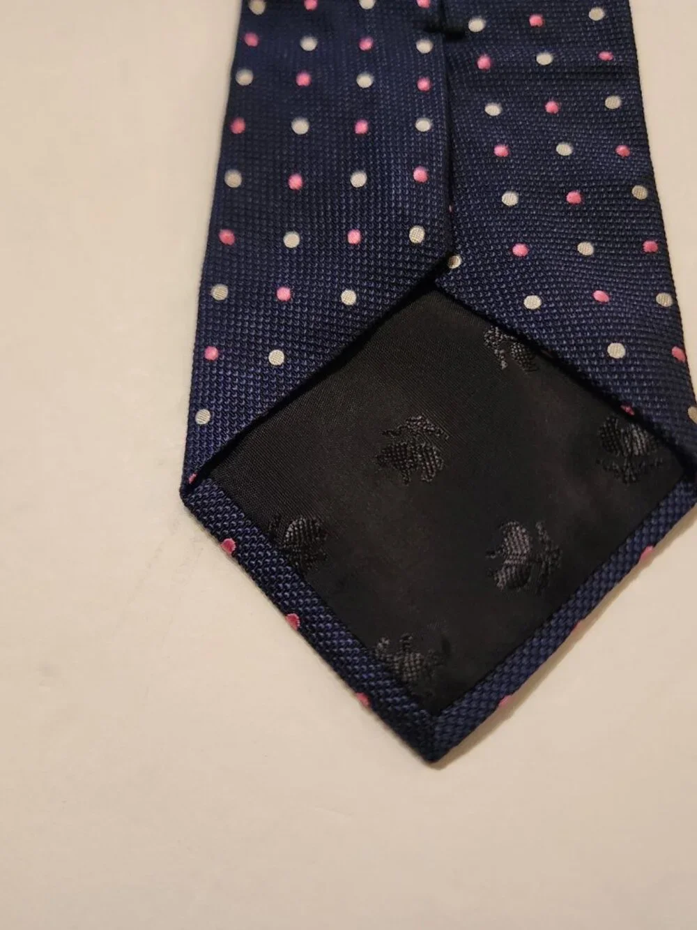 Brooks brothers men's new blue 100%silk tie  3 1/2